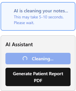 10 Minutes Back Per Consult - AI-powered documentation